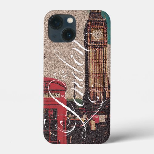 London Landmark Vintage Photo Case_Mate iPhone Cas iPhone 13 Mini Case