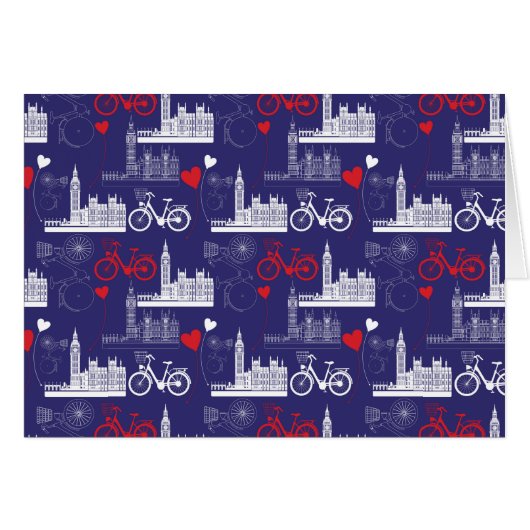 London Landmarks Pattern (Front Horizontal)