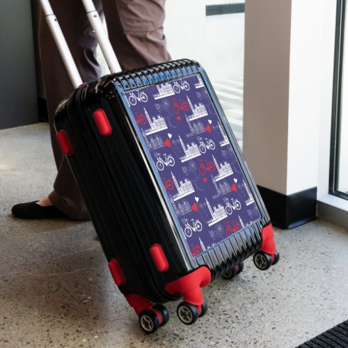 London Landmarks Pattern Luggage