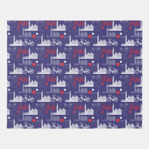 London Landmarks Pattern Rug