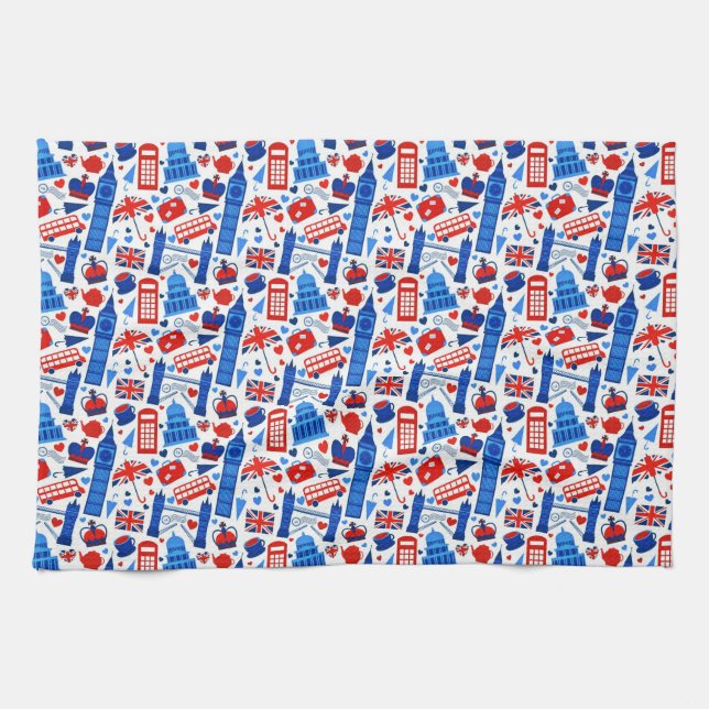 London Landmarks Towel (Horizontal)