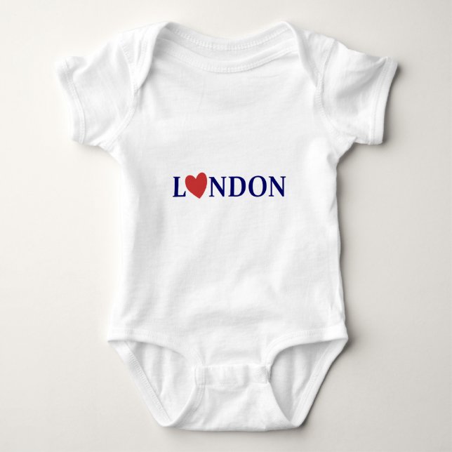 London love baby bodysuit (Front)