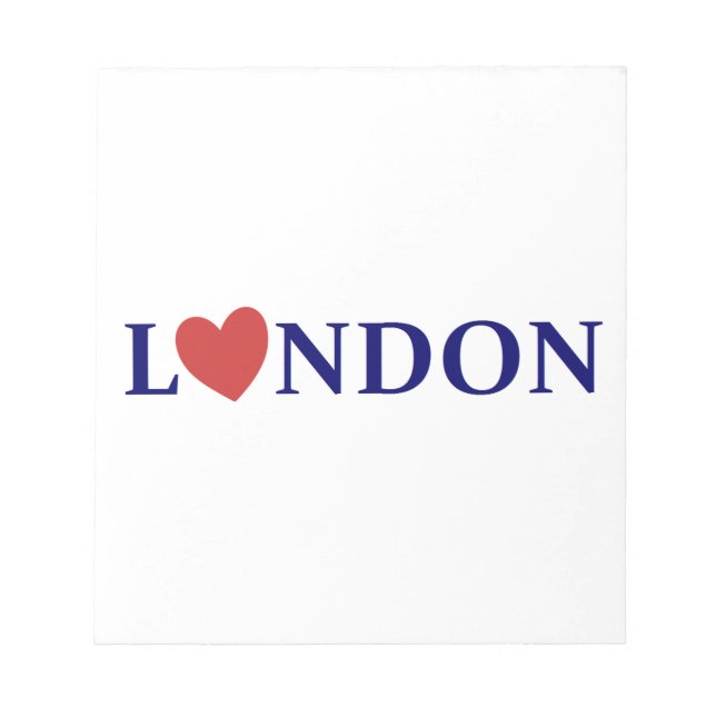 London love notepad (Front)