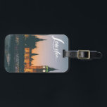 London Luggage Tag<br><div class="desc">Sunset view of Big Ben</div>