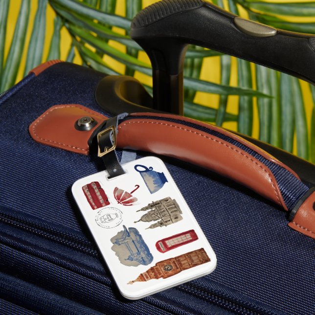 London Luggage Tag (Front Insitu 1)