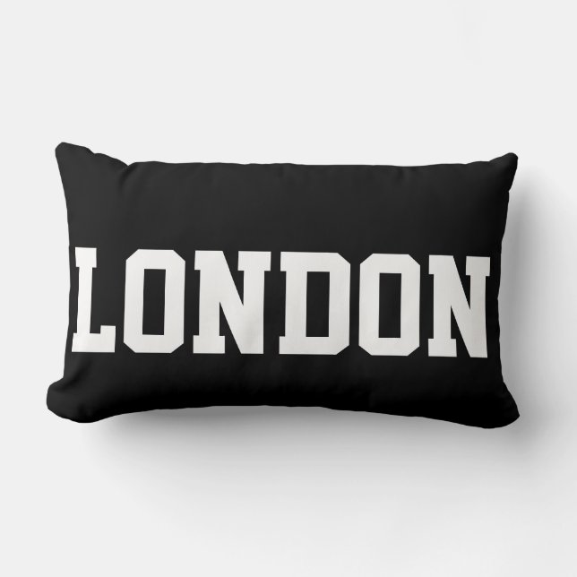 london lumbar pillow (Front)