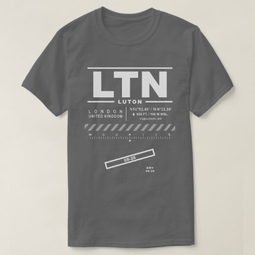London Luton Airport LTN T_Shirt