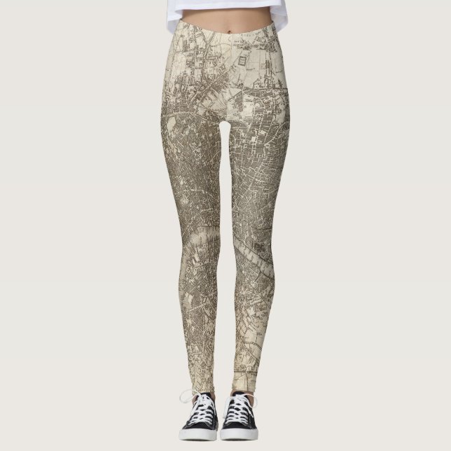 London Map Leggings (Front)