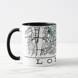 London Map Mug