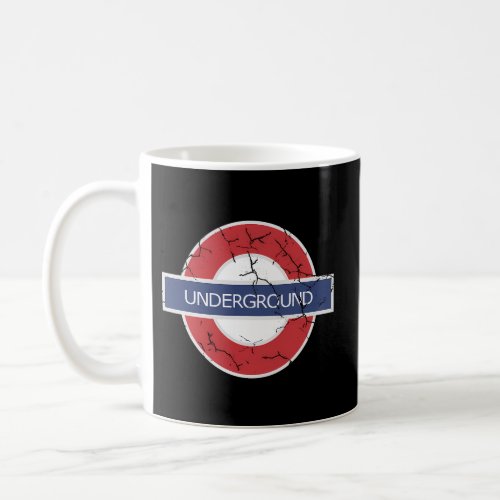 London Metro Uk Underground Distressed London Bree Coffee Mug