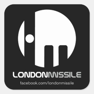 London Missile Sticker