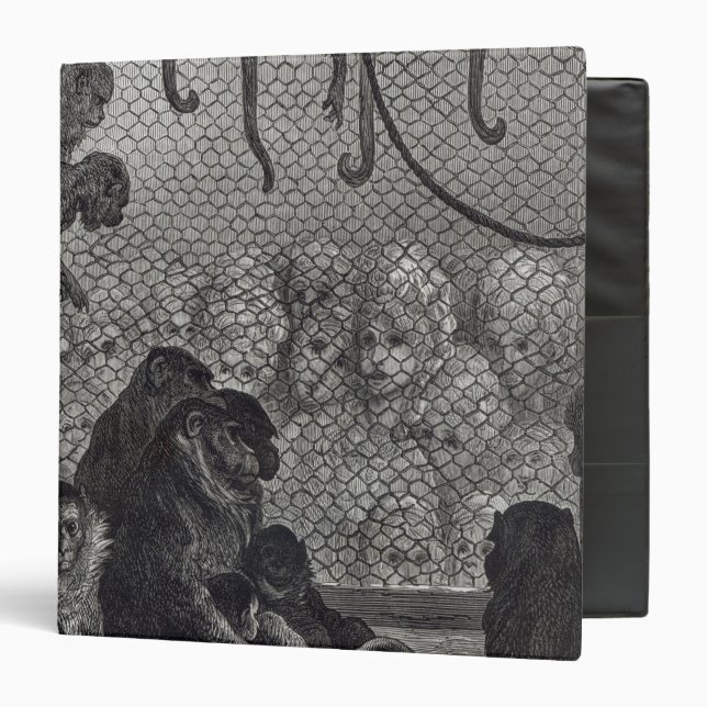 London' Monkeys Binder (Front/Inside)