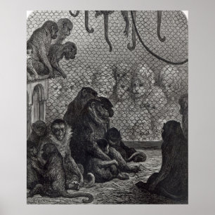London' Monkeys Poster