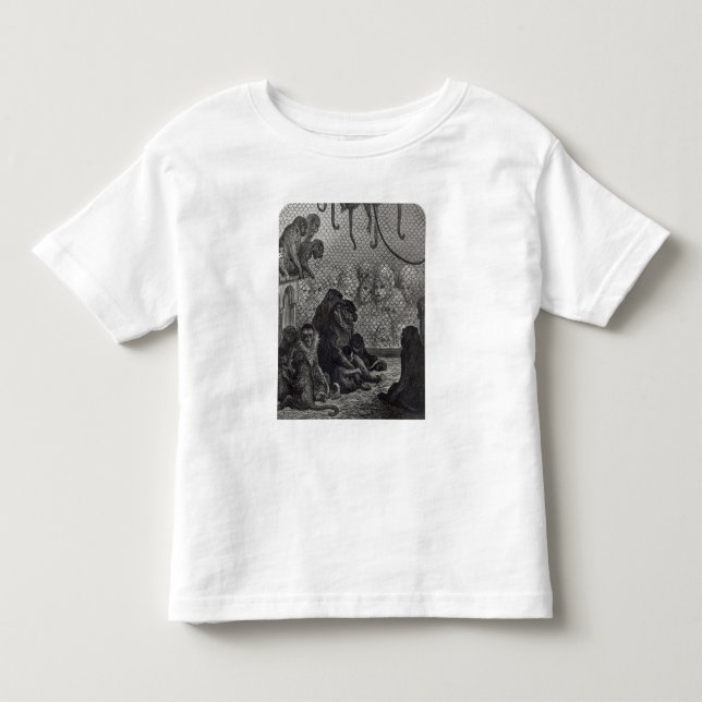 London' Monkeys Toddler T-shirt (Front)