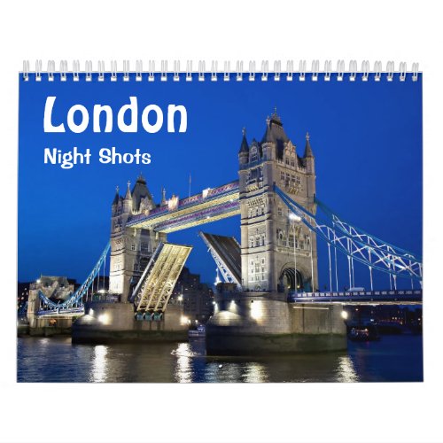 London _ Night Shots Calendar