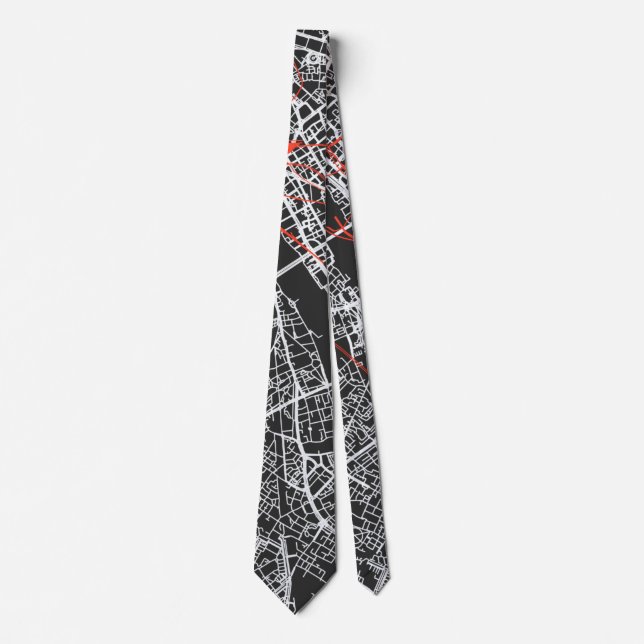 London on your T-shirt Neck Tie (Front)