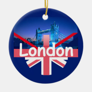 LONDON Orament Ceramic Ornament