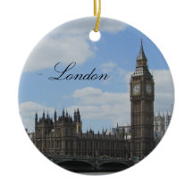 London Ornament Westminster Palace Christmas Tree
