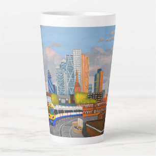 London Overground Latte Mug