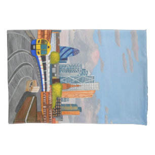 London Overground Train Pillowcase 
