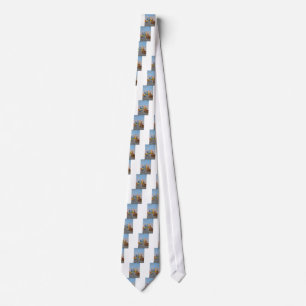 London Overland train- Hoxton station Neck Tie