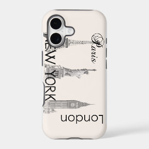 London, Paris, New York iPhone 17 Case