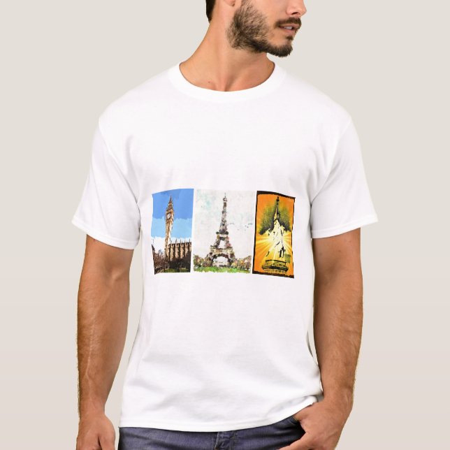 London, Paris, New York T-Shirt (Front)