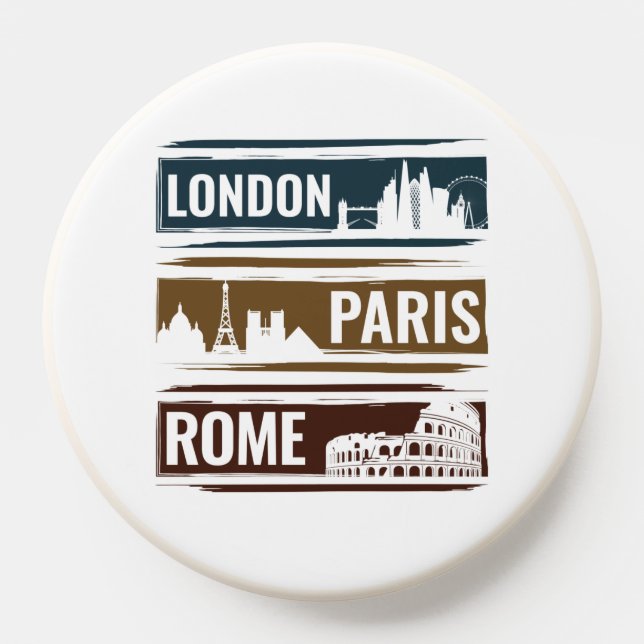 London Paris Rome PopSocket (Popsocket)