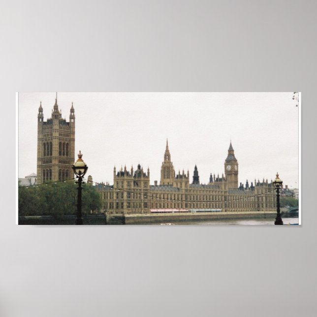 London Parliament Poster (Front)