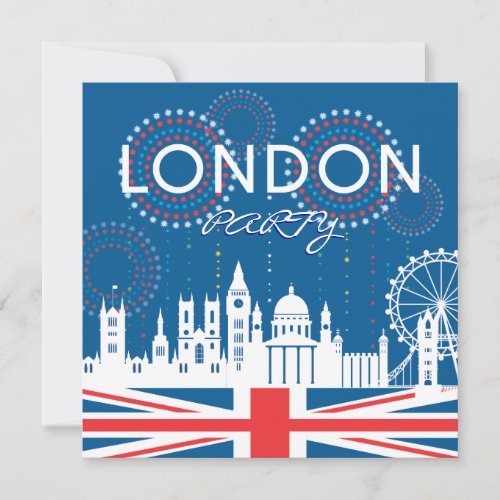 London Party Invitation