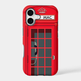 London Phone Booth iPhone 17 Case