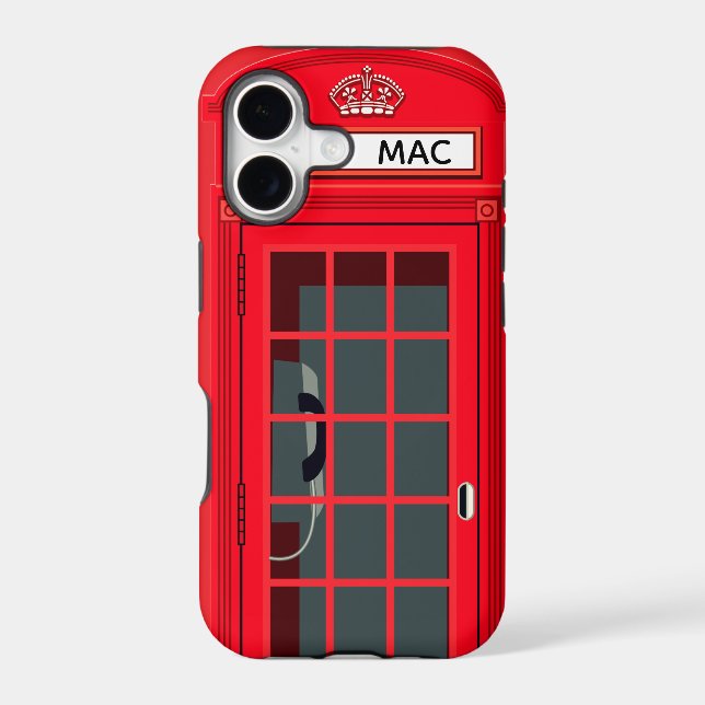 London Phone Booth Case-Mate iPhone Case (Back)