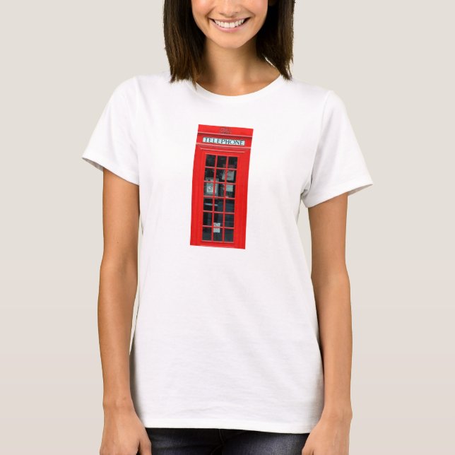 London Phone Booth T-Shirt (Front)