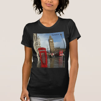 London Phone box & Big Ben (St.K) T-Shirt