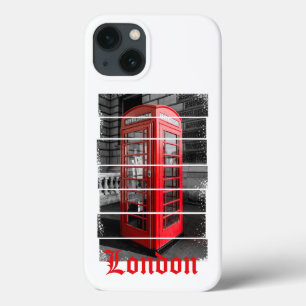 London Phone Box Vintage Souvenir iPhone 13 Case