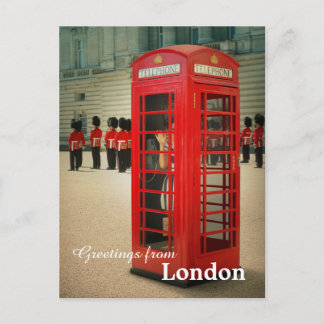 London Phone Cabin Postcard
