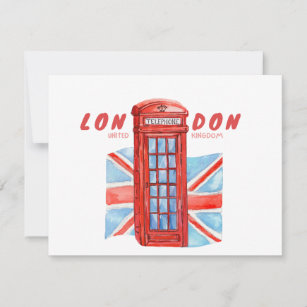London Phonebooth Holiday Card