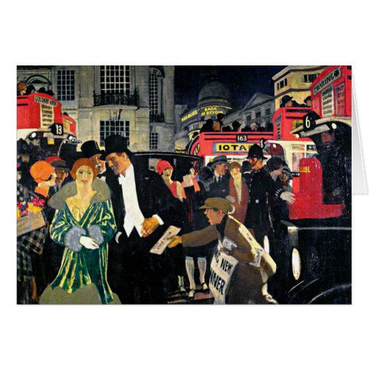 London, Piccadilly Cards (Front Horizontal)