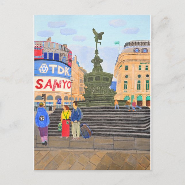 London, Piccadilly Circus Postcard (Front)