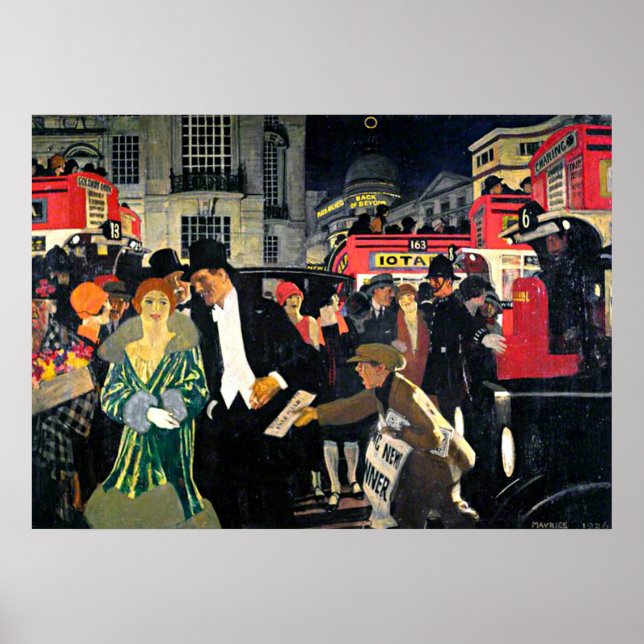 London, Piccadilly Poster (Front)