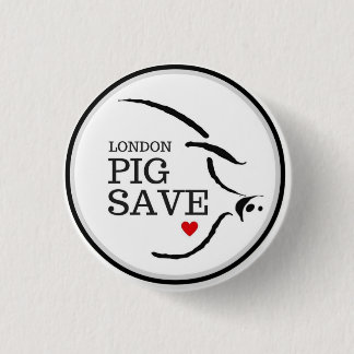 LONDON PIG SAVE LOGO BUTTON
