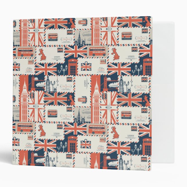 London Post Binder (Front/Inside)