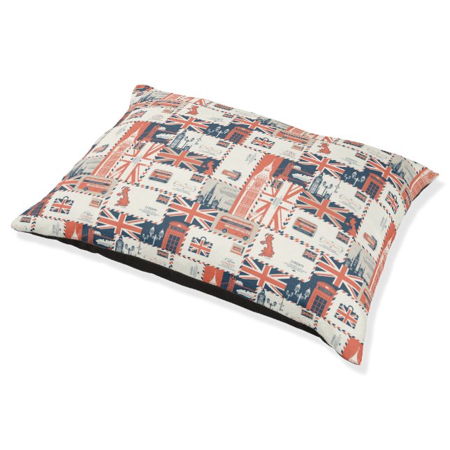 London Post Dog Bed (Angled)