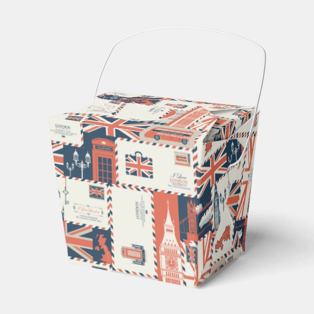 London Post Favor Box (Front Side)