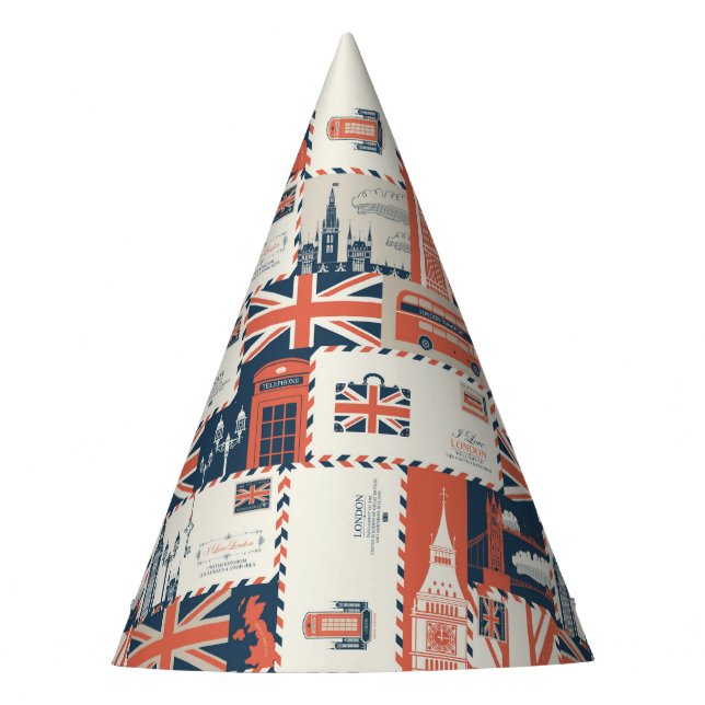 London Post Party Hat (Front)