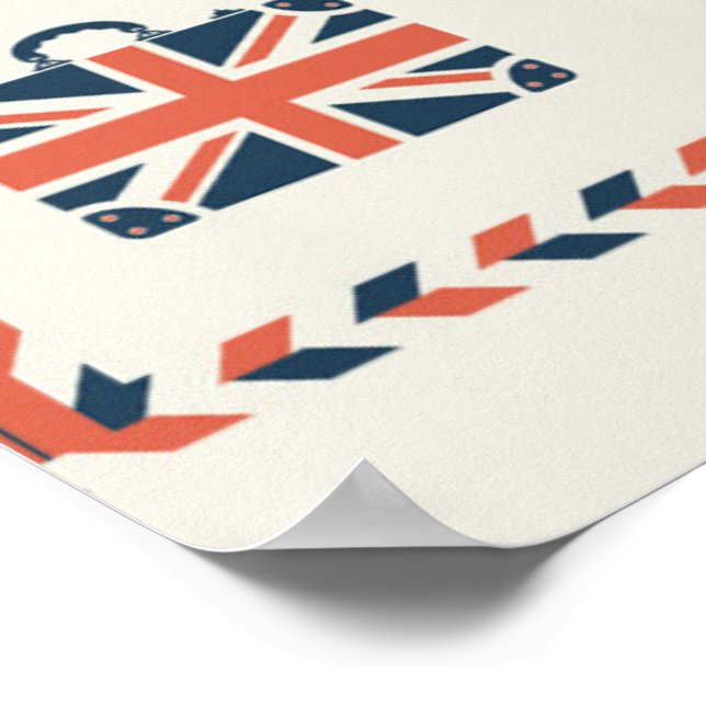 London Post Poster (Corner)