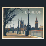 London Postcard<br><div class="desc">Anderson Design Group is an award-winning illustration and design firm in Nashville, Tennessee. Founder Joel Anderson directs a team of talented artists to create original poster art that looks like classic vintage advertising prints from the 1920s to the 1960s.</div>