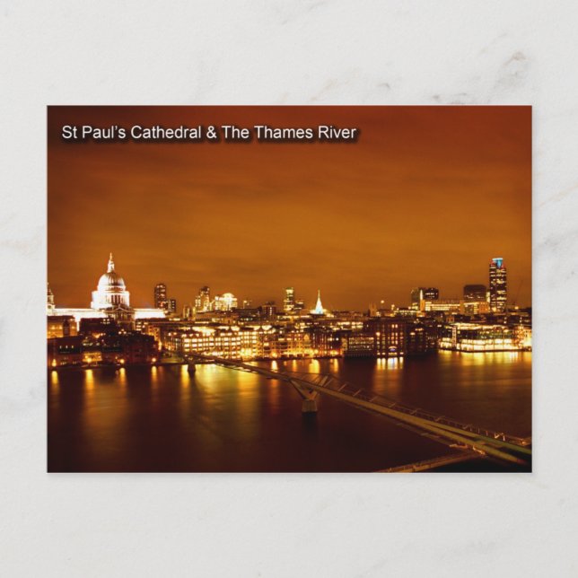 london postcard 13 thames (Front)