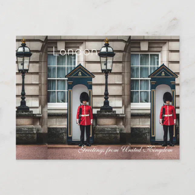 London Postcard greetings from United Kingdom Zazzle