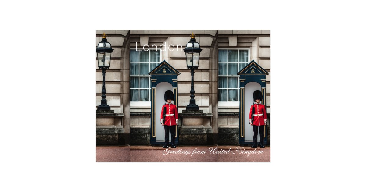 London Postcard greetings from United Kingdom